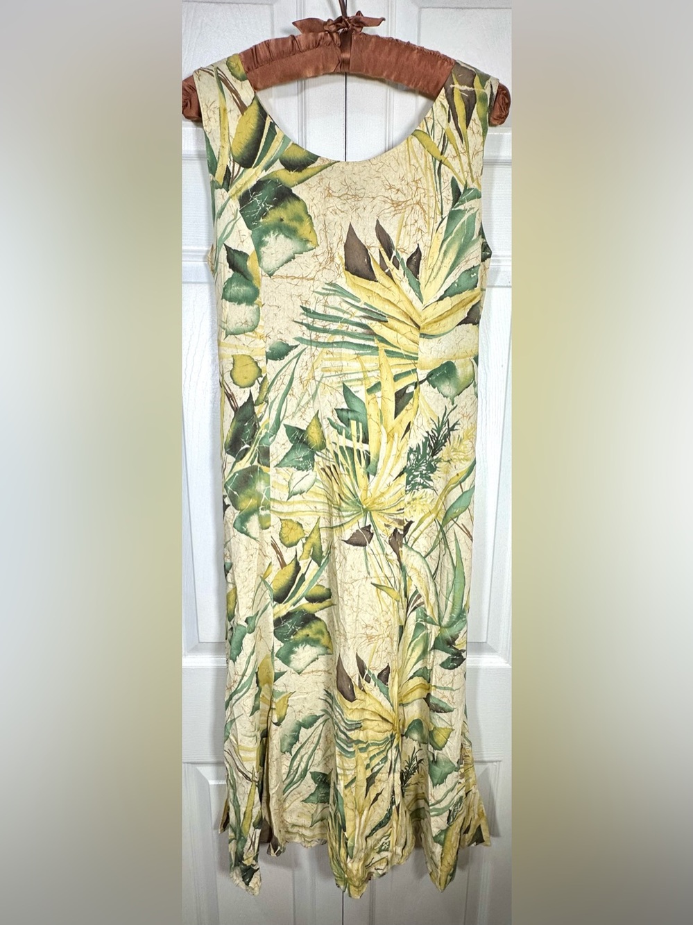 Jams World Liana Tropical Midi Dress Women’s Small Made in Hawaii